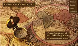 Website Design for Krantz and Krantz LLP