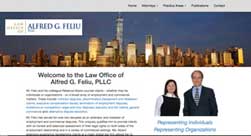 Website Design for Alfred G. Feliu Law in New York