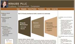 Website Design for Krauss PLLC