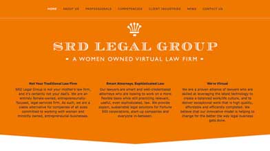 Website Design for SRD Legal Group Connecticut
